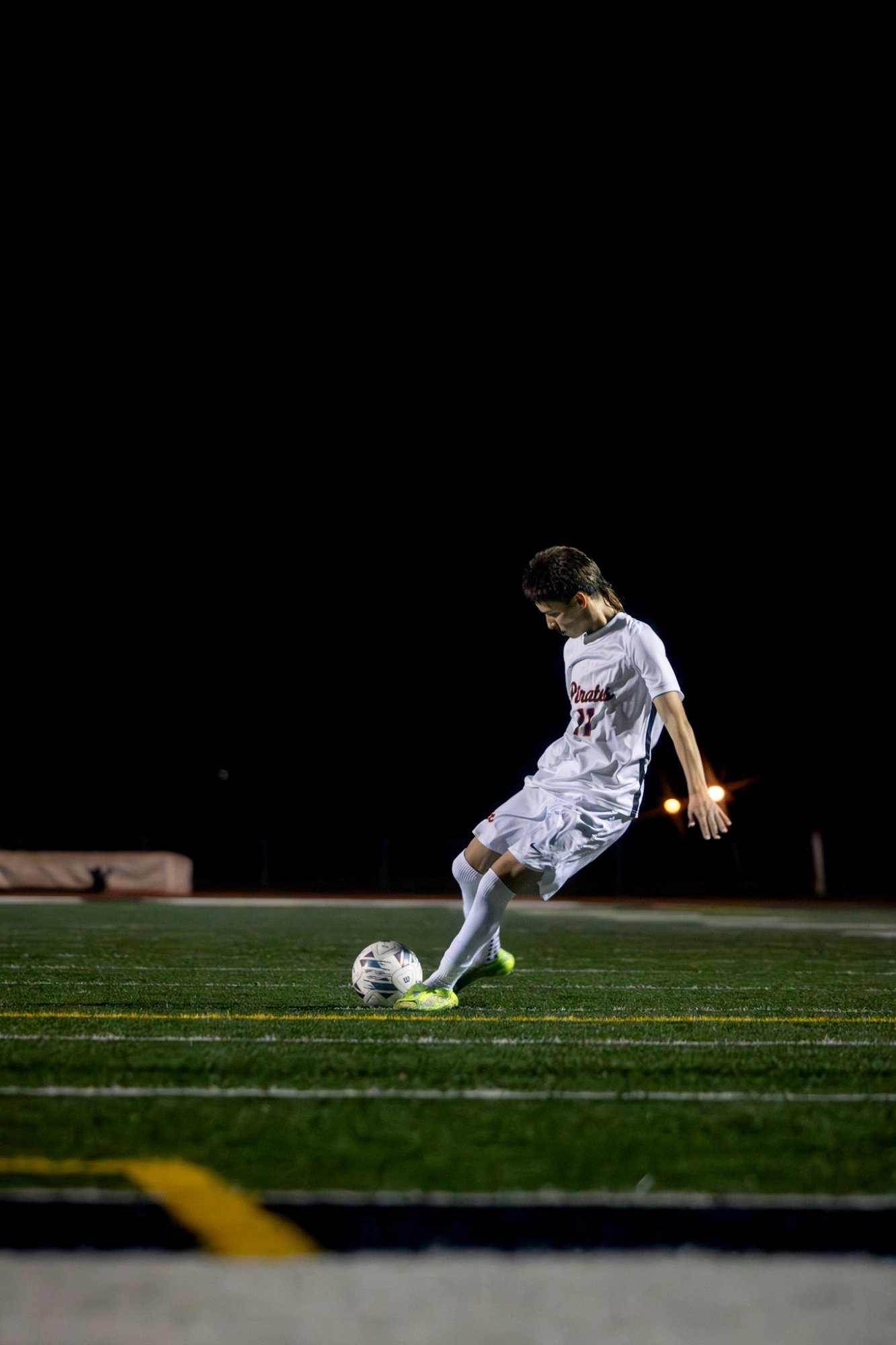 Pirates player kicking